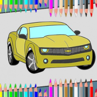 American Cars Coloring Book