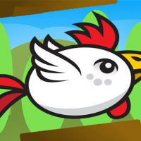 Angry Flappy Chicken Fly