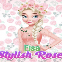 Elsa Frozen Stylish Roses