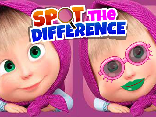 find differences - Masha and bear Online