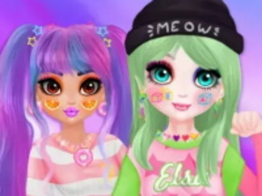 Princess E-Girl vs Soft Girl - Makeover Game Online